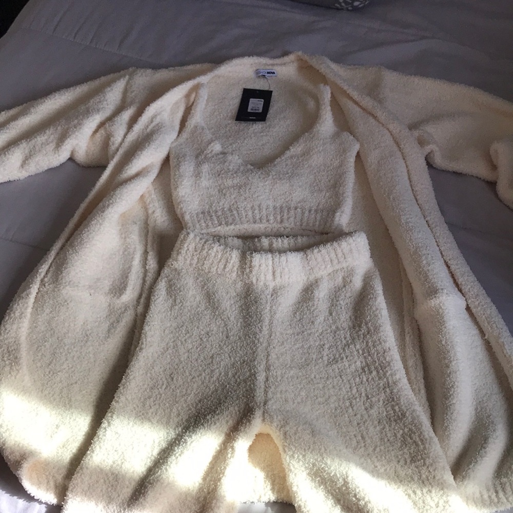 3-Piece Set Living In It Cozy: by Fashion Nova